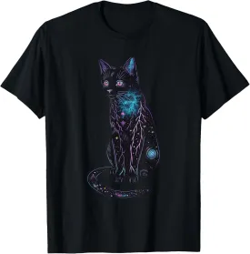 Cat Graphic With A Cute Kitty Animal Face For Pet Lovers T-Shirt