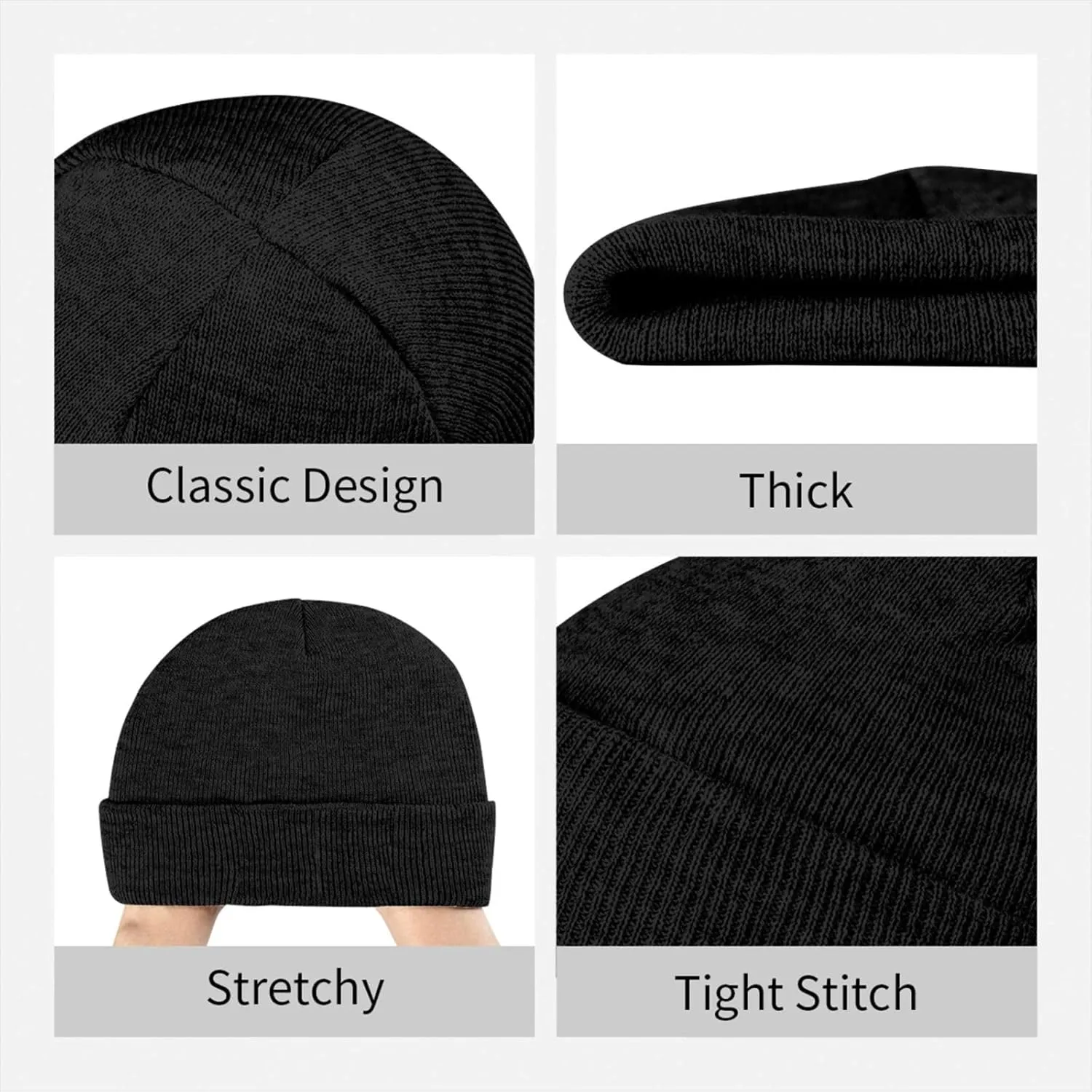 Cerveza Xx Dos Equis Logo Classic Warm Winter Knit Cap Fleece Lined Beanie Hat