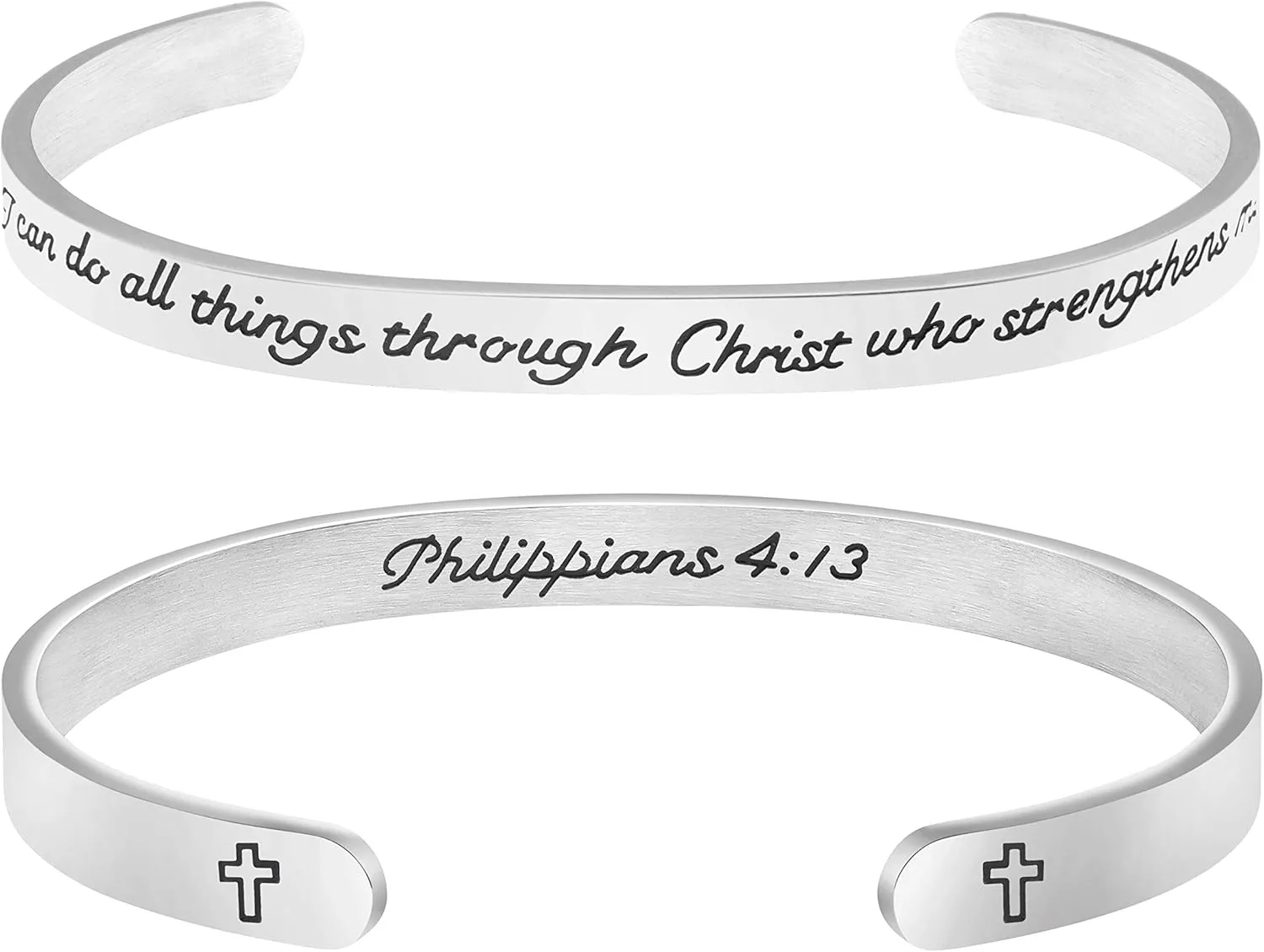   for  Inspirational Gifts Bible Verse Religious Faith Jewelry Cuff Bracelet Mothers Day Christmas Birthday Jewelry for Her Mother Daughter