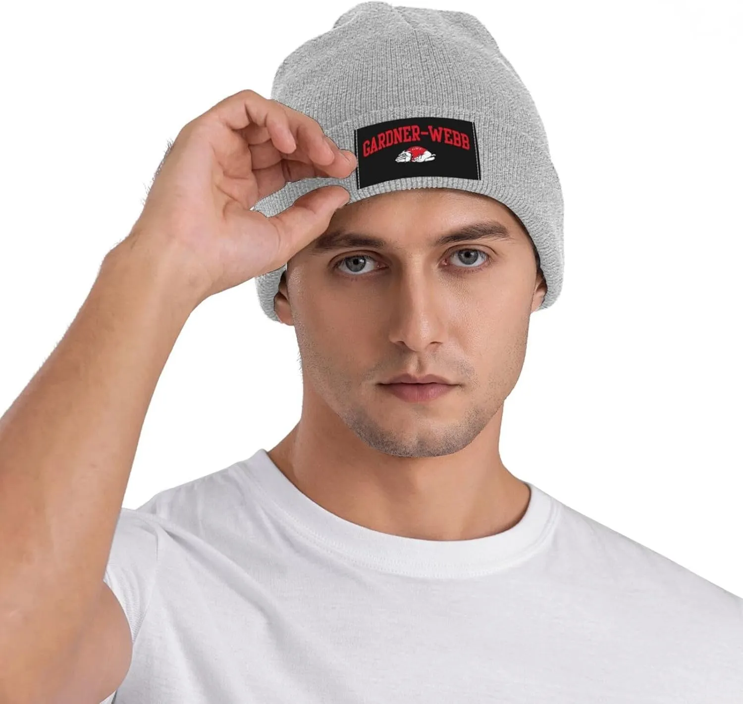 Gardner-Webb University Logo Classic Warm Winter Knit Cap Fleece Lined Beanie Hat