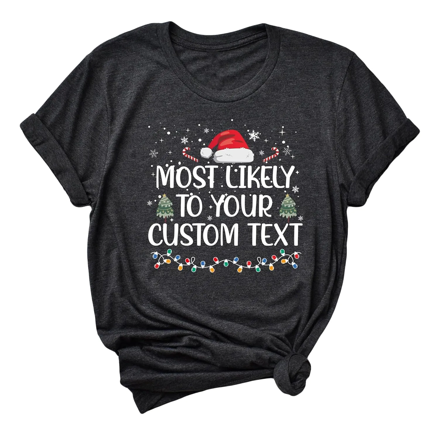 Most Likely To T-Shirt, Custom Family Matching Christmas Shirt, Funny Christmas Gift Tee, Matching Xmas Tshirt, Most Likely To Christmas Tee, Custom Most Likely To Shirt