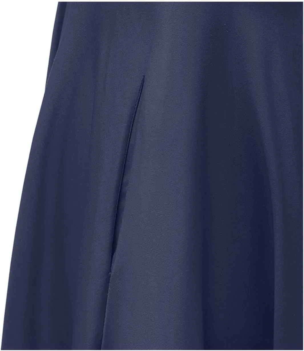 PUKAVT Women's 1950 Boatneck Cap Sleeve Vintage Swing Cocktail Party Dress with Pockets