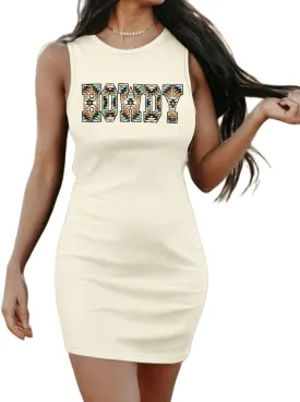 Summer Dresses for Women Beach Tshirt Dress Coconut Tree Graphic Tops A Line Dress Casual Short Sleeve Top
