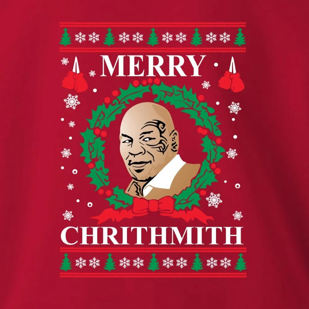 Wild Bobby Merry Chrithmith Ugly Christmas Sweater Unisex Crewneck Graphic Sweatshirt