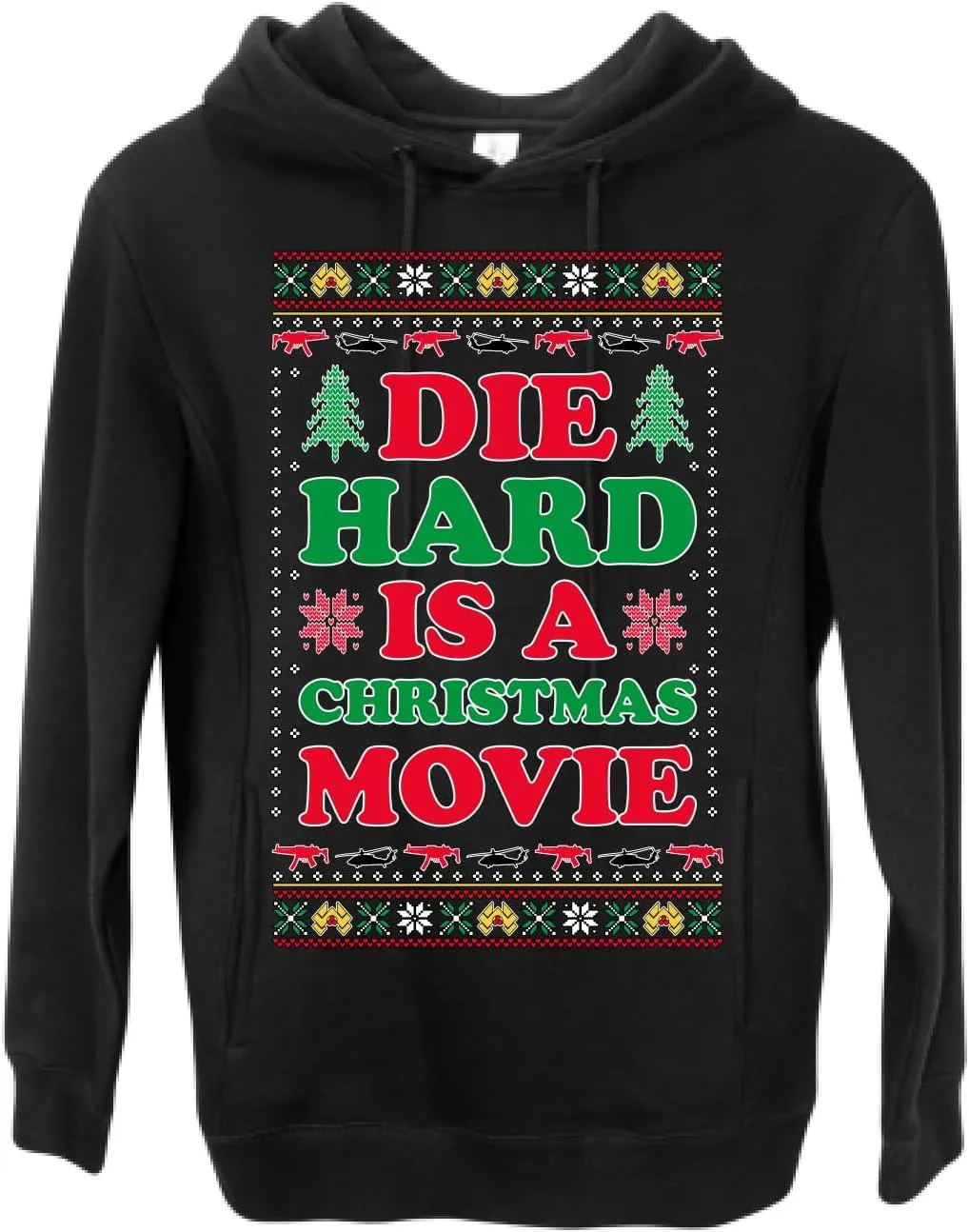 Wild Bobby Nakatomi Plaza Christmas Party 1988 Classic McClane Die Hard Ugly Christmas Sweater Premium Hoodie