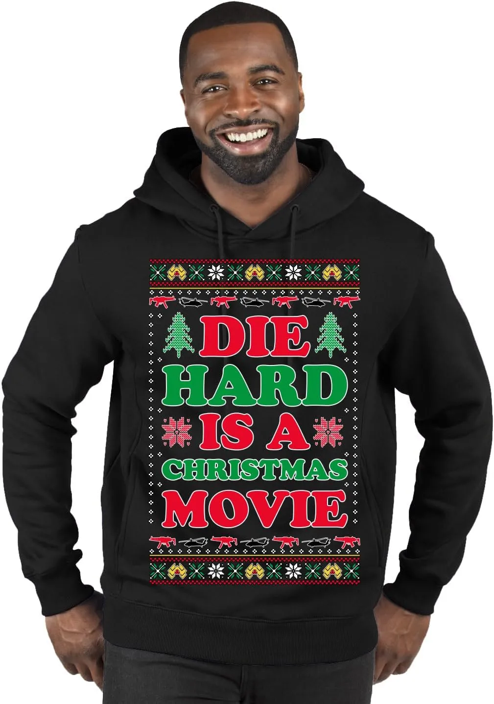 Wild Bobby Nakatomi Plaza Christmas Party 1988 Classic McClane Die Hard Ugly Christmas Sweater Premium Hoodie