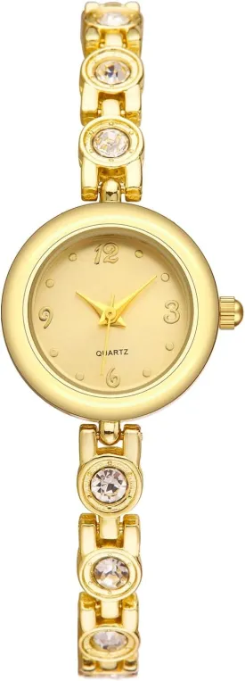 Womens Waterproof Wrist Watch,Women's Small Thin Analog Bracelet Quartz Watch Dainty Christmas Gifts