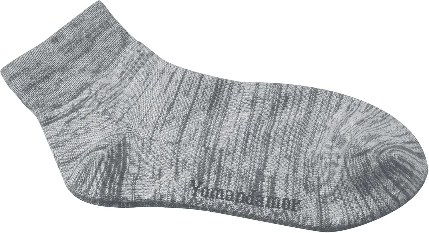 Yomandamor Mens Coolmax Ankle Wide Stretched Diabetic Socks with Seamless Toe,5 Pairs