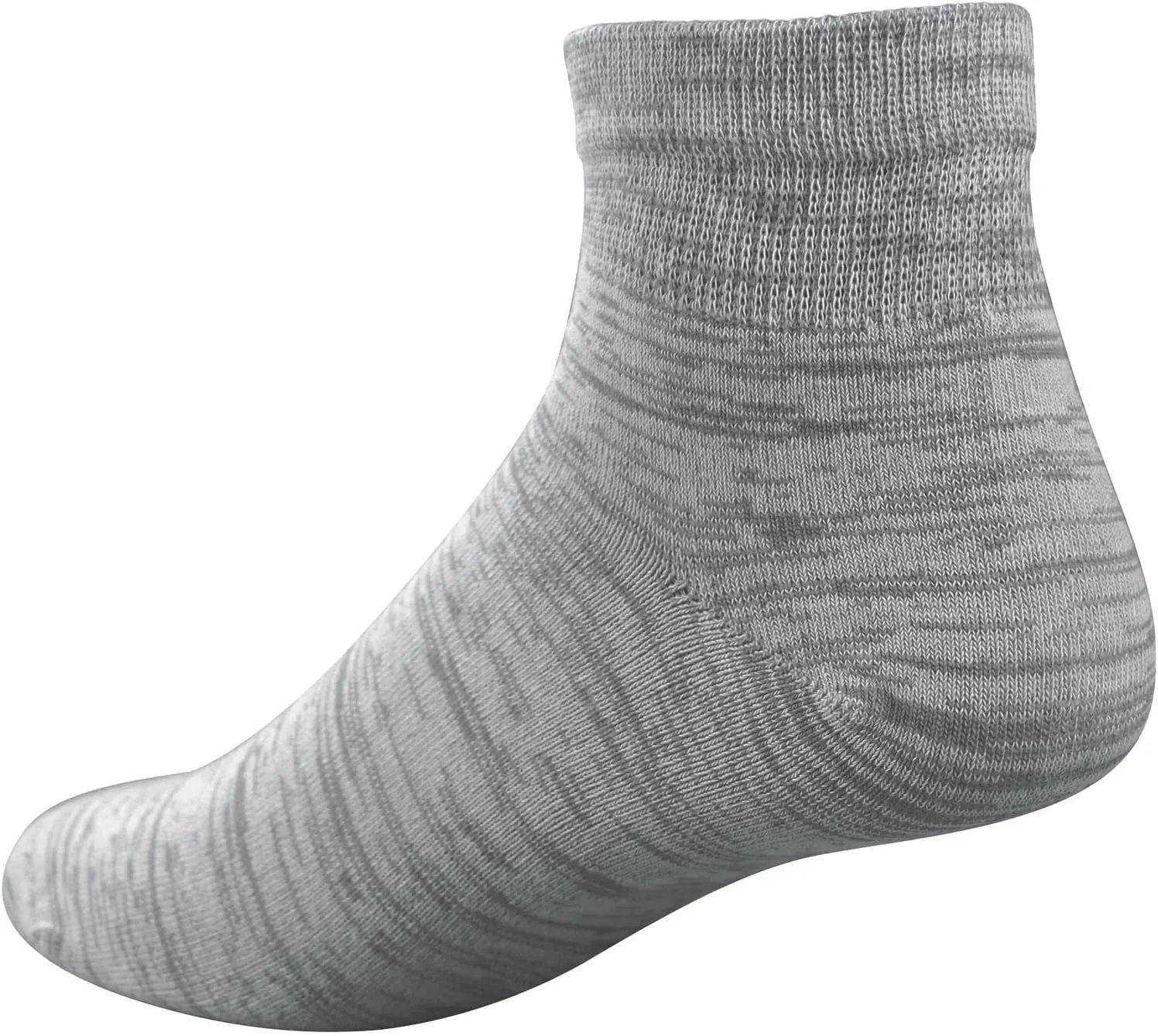 Yomandamor Mens Coolmax Ankle Wide Stretched Diabetic Socks with Seamless Toe,5 Pairs